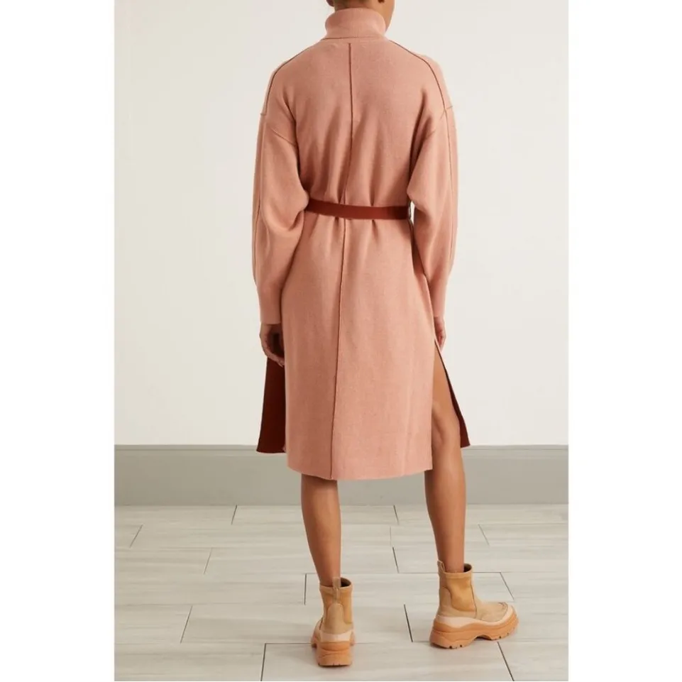 Proenza‎ Schouler White Label Cotton Cashmere Blend Midi Sweater Dress Sz SMALL - Image 2