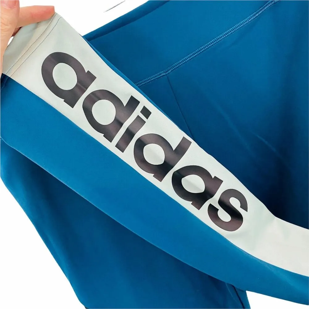 adidas Women's Design 2 Move 7/8 Tights Tec Mineral Black Womens Size Xlarge - Image 3