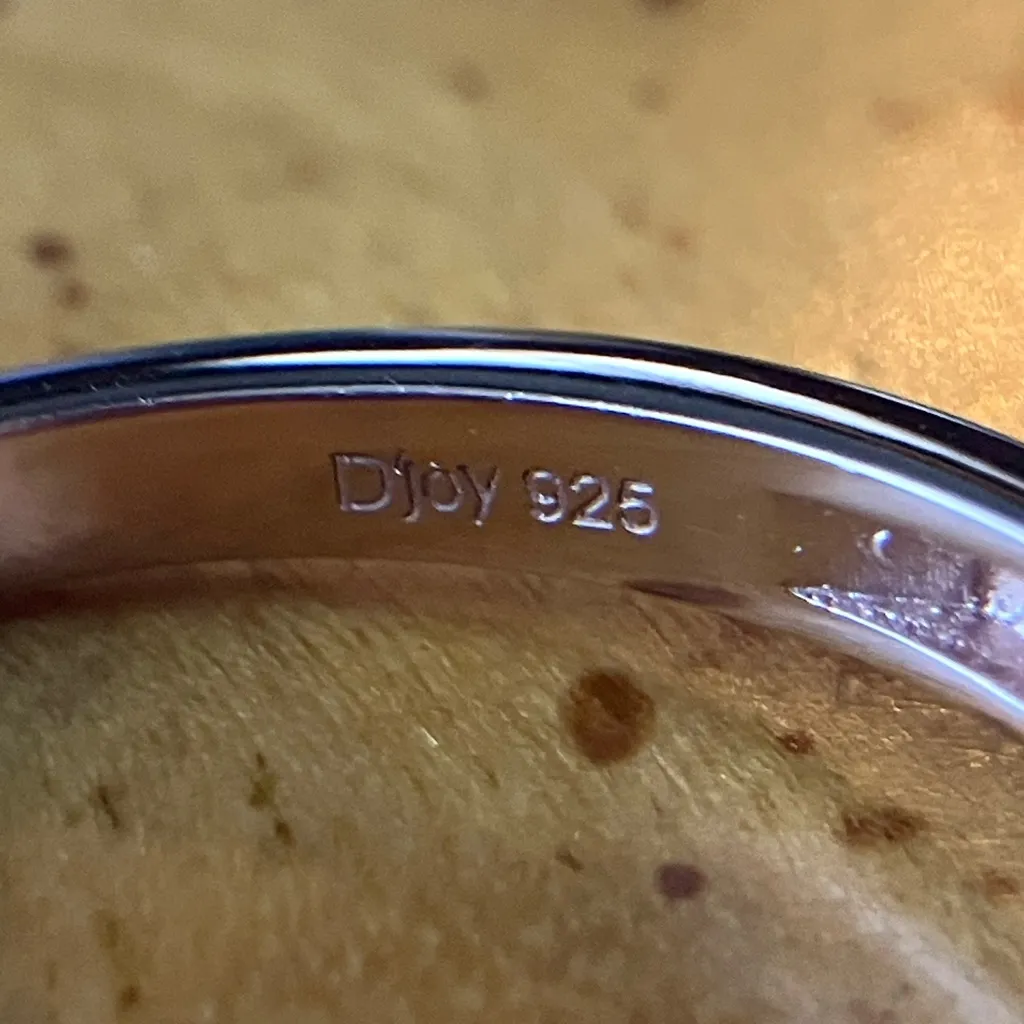 Color Changing Garnet Moissanite Sterling Silver Ring Size 10 Pink - Image 7