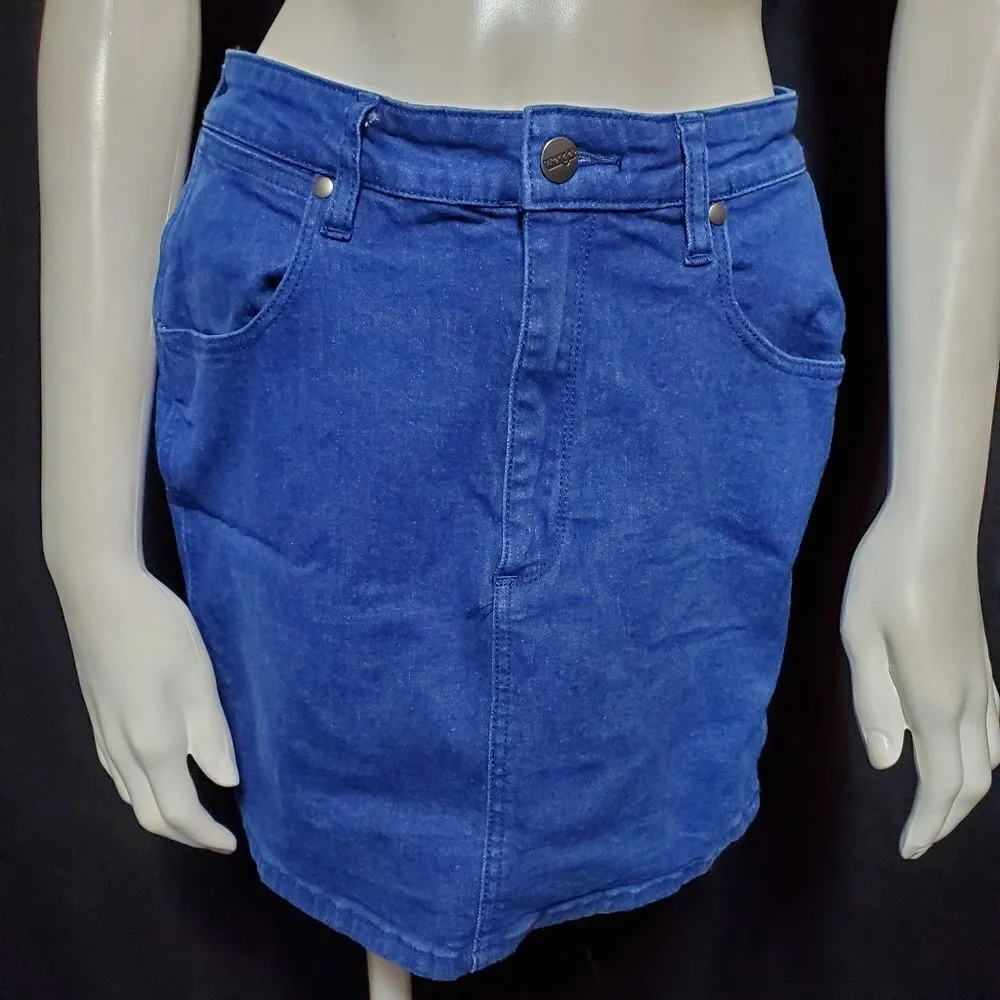 Wrangler Hi Mini Blue Jean Skirt (Medium) - Image 2