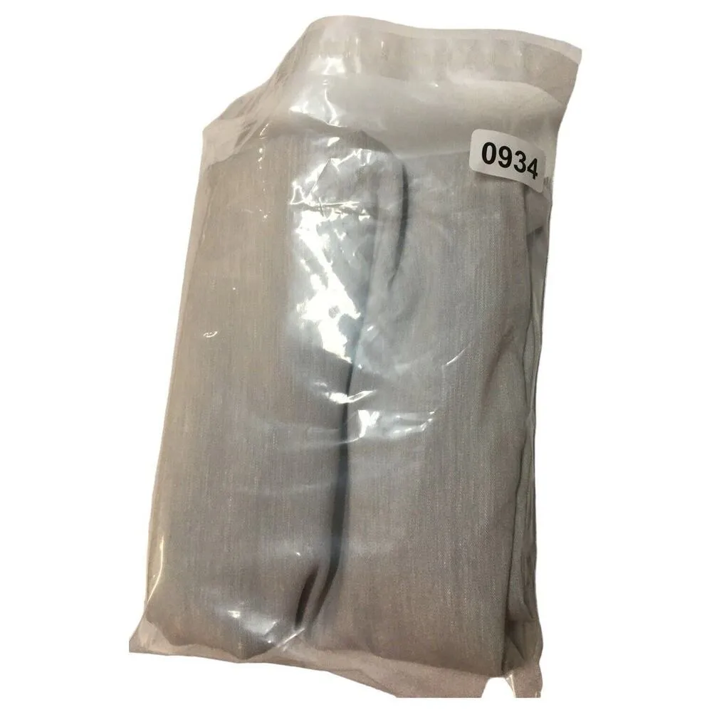 J Jill Pants Womens M Linen Stretch Capri Button Bottom Beachy Cottagecore Gray - Image 13