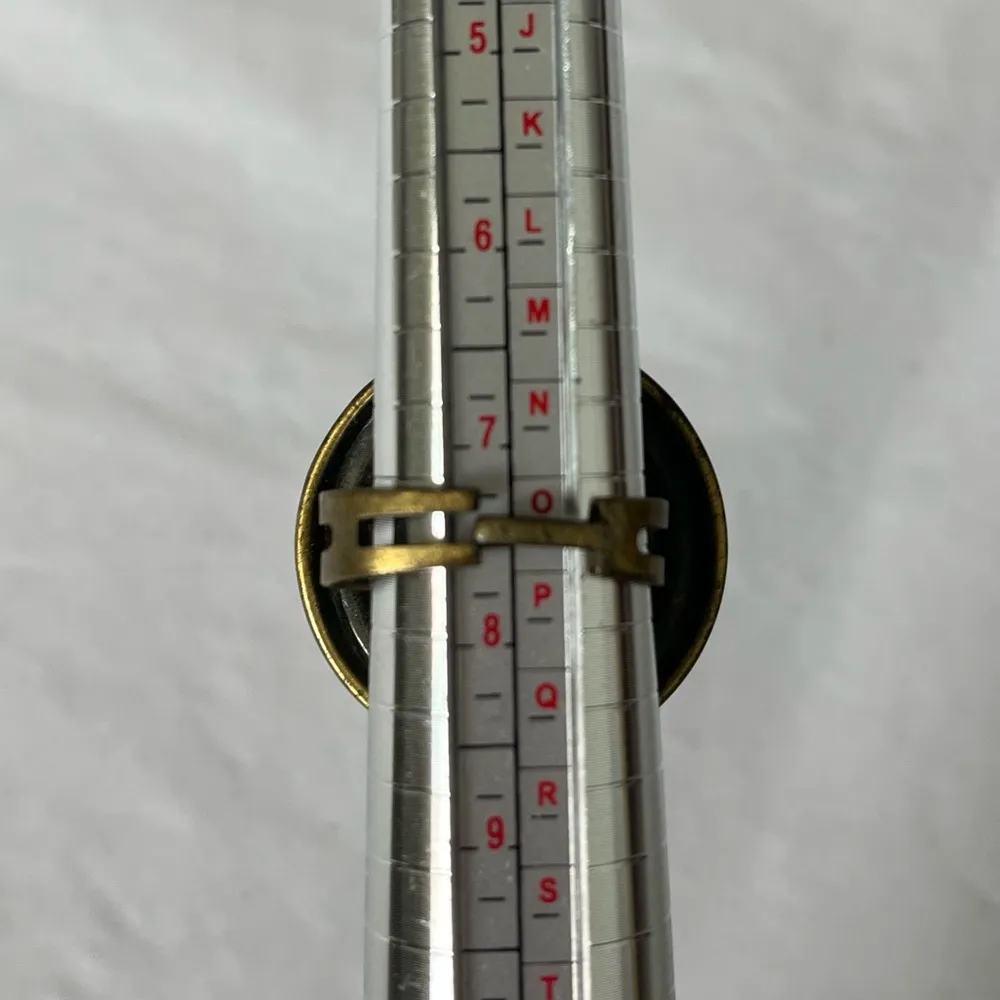 Vintage Gold and Silver Button - Image 4