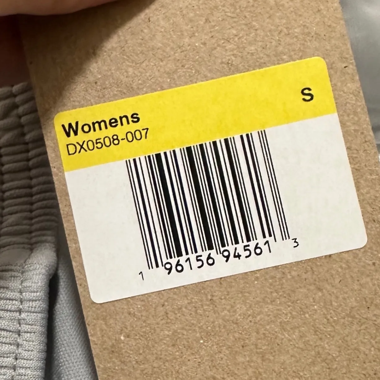 NIKE | NWT Women's Dri-FIT Grey Standard Fit Athletic Tapered Jogger Pants, SZ S - Image 7