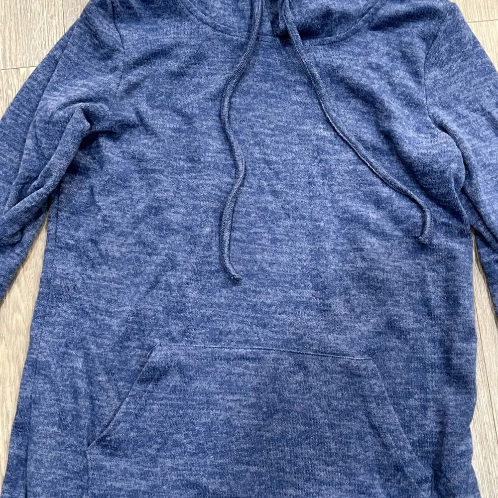 Women’s Blue Cabin Fever Small Hoodie Hooded Sweatshirt - Image 2