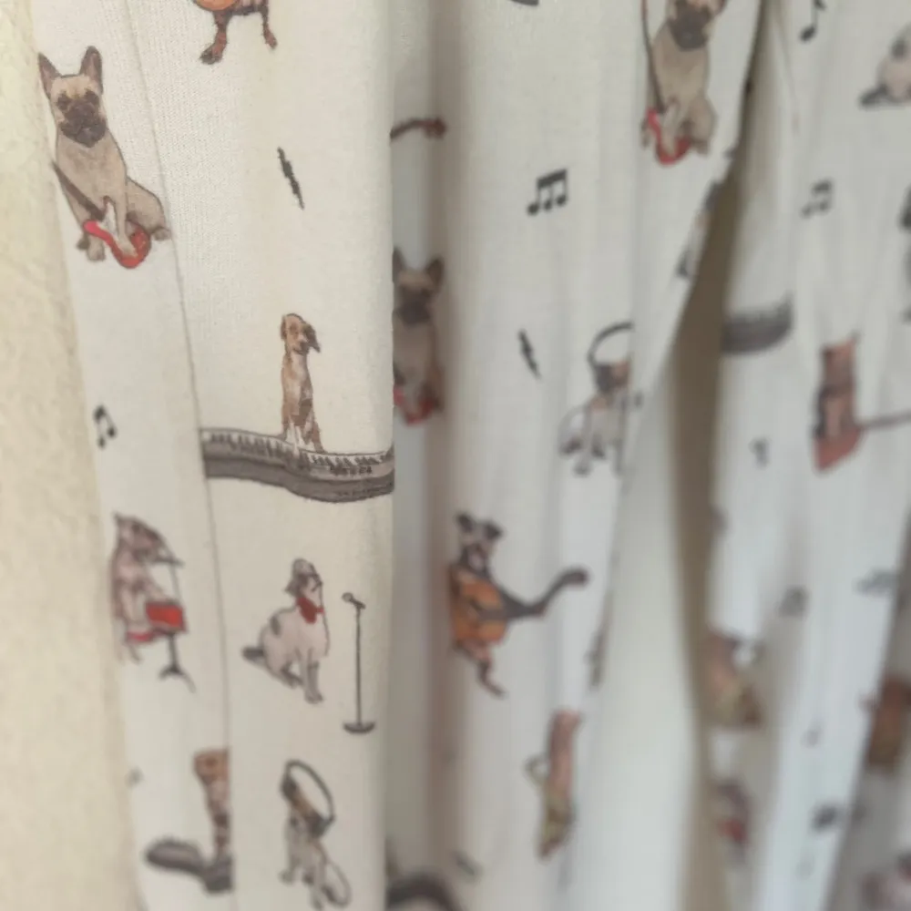 Women’s P.J. Salvage Dog musician Pajama Pants size XL lounge sleepwear - Image 4