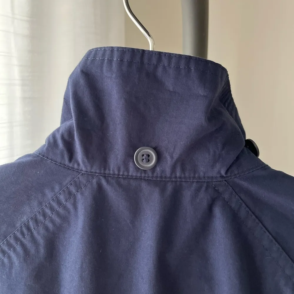 London Fog Navy Blue Wind Breaker‎ Jacket - Image 8