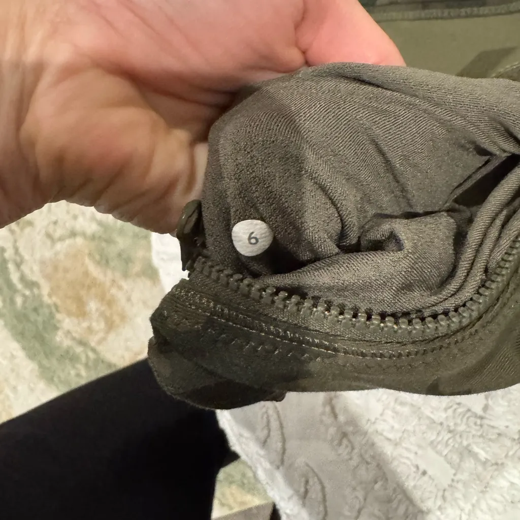 Lululemon  athletica Olive Camouflage Utility Jacket - Image 6