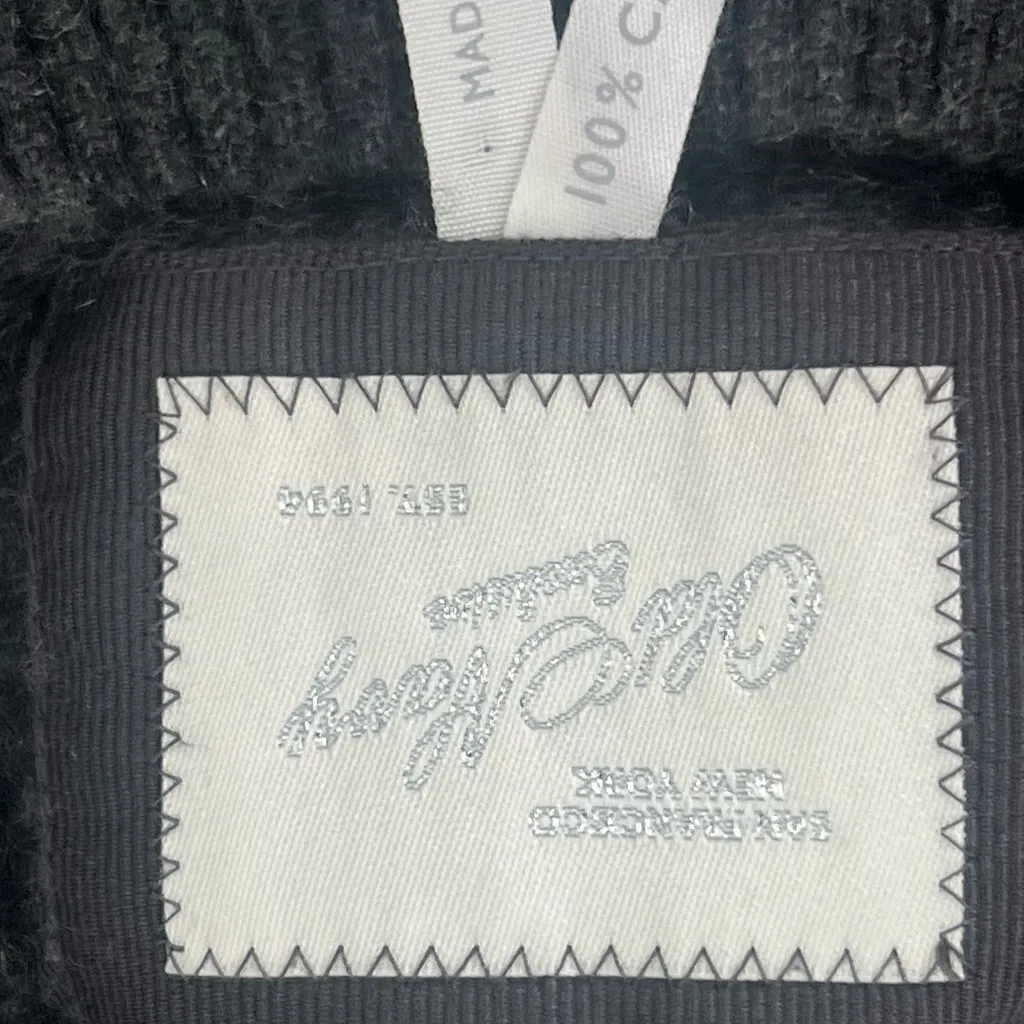 Cashmere Old Navy Charcoal Crew Neck Sweater - Image 5