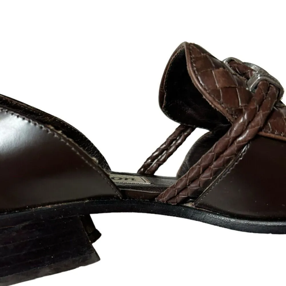 Brighton  Holland Brown Open Side Loafers size 5.5M - Image 3