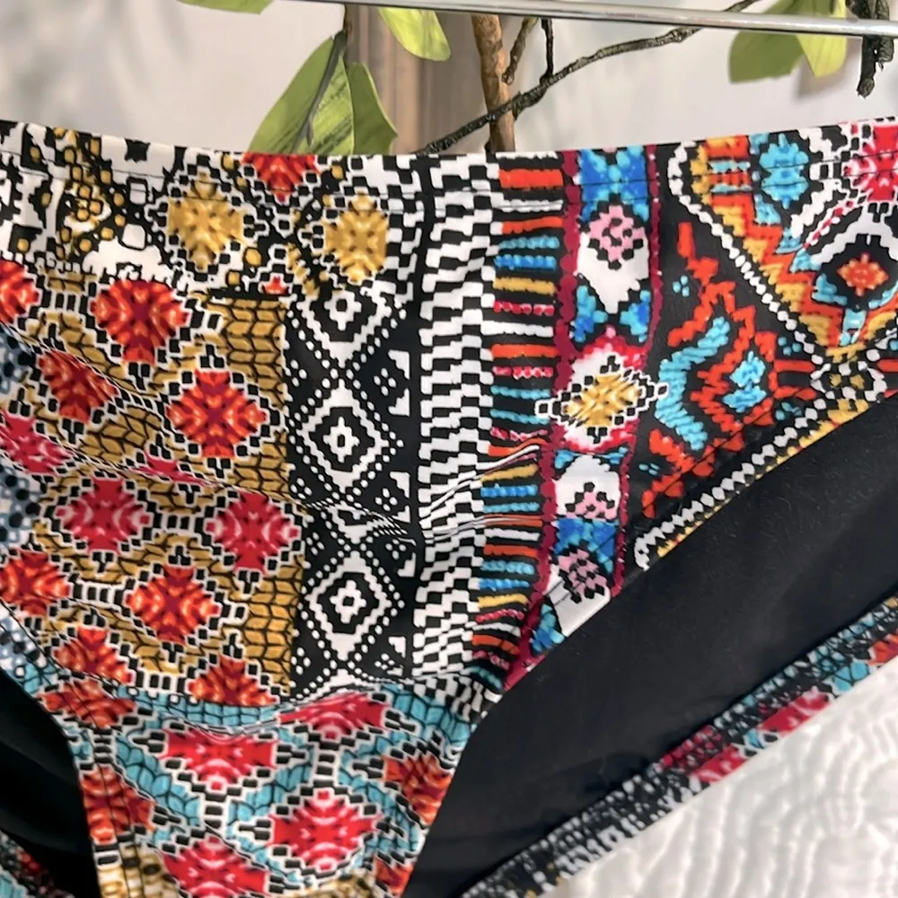 Bikini Swimsuit Bottom New Black Gold Size undefined - Image 2