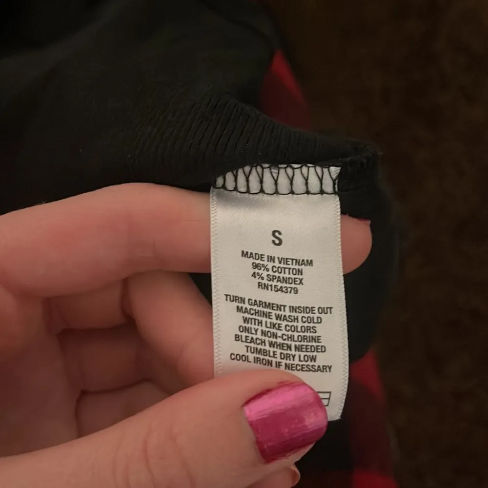 S black long sleeved crop top - Image 5