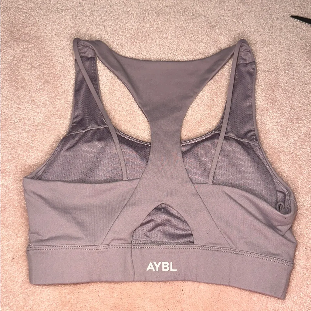 AYBL Core Sports Bra Lavender - Image 4
