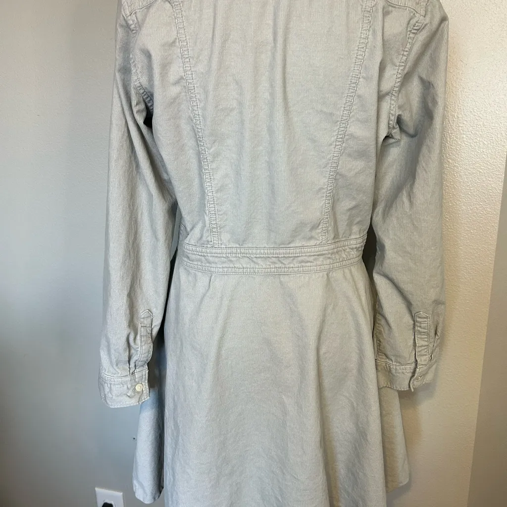 Gap  Light Gray Long Sleeve Dress - Image 2