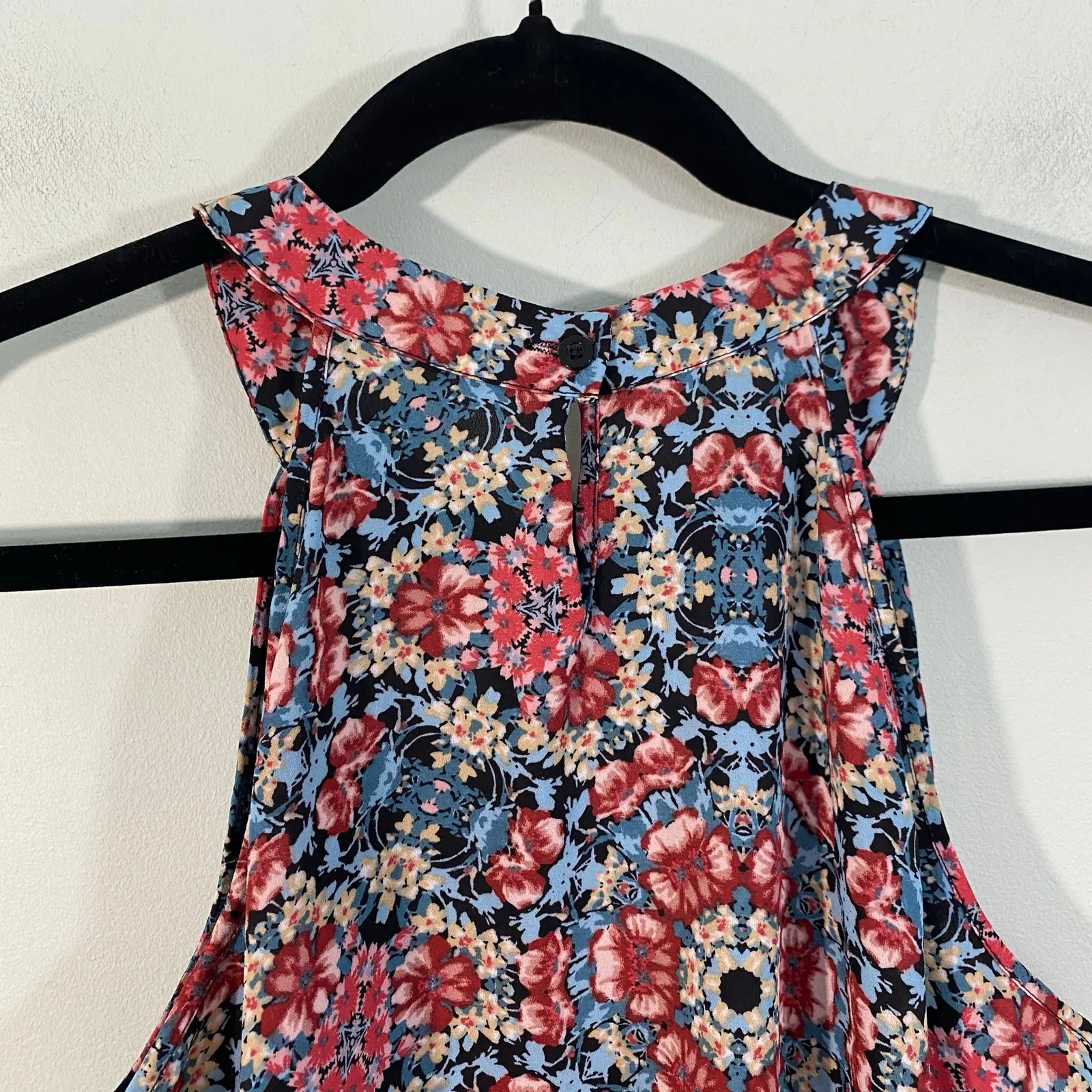 Women's Multicolor Kaleidoscope Graphics Sleeveless Tank Size L Size L - Image 6