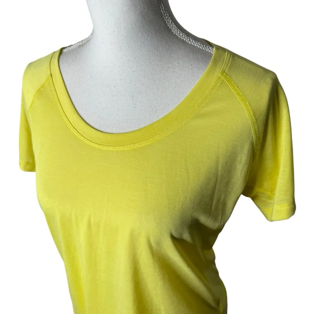 Patagonia Capilene Cool Trail Shirt Yellow Medium - Image 2