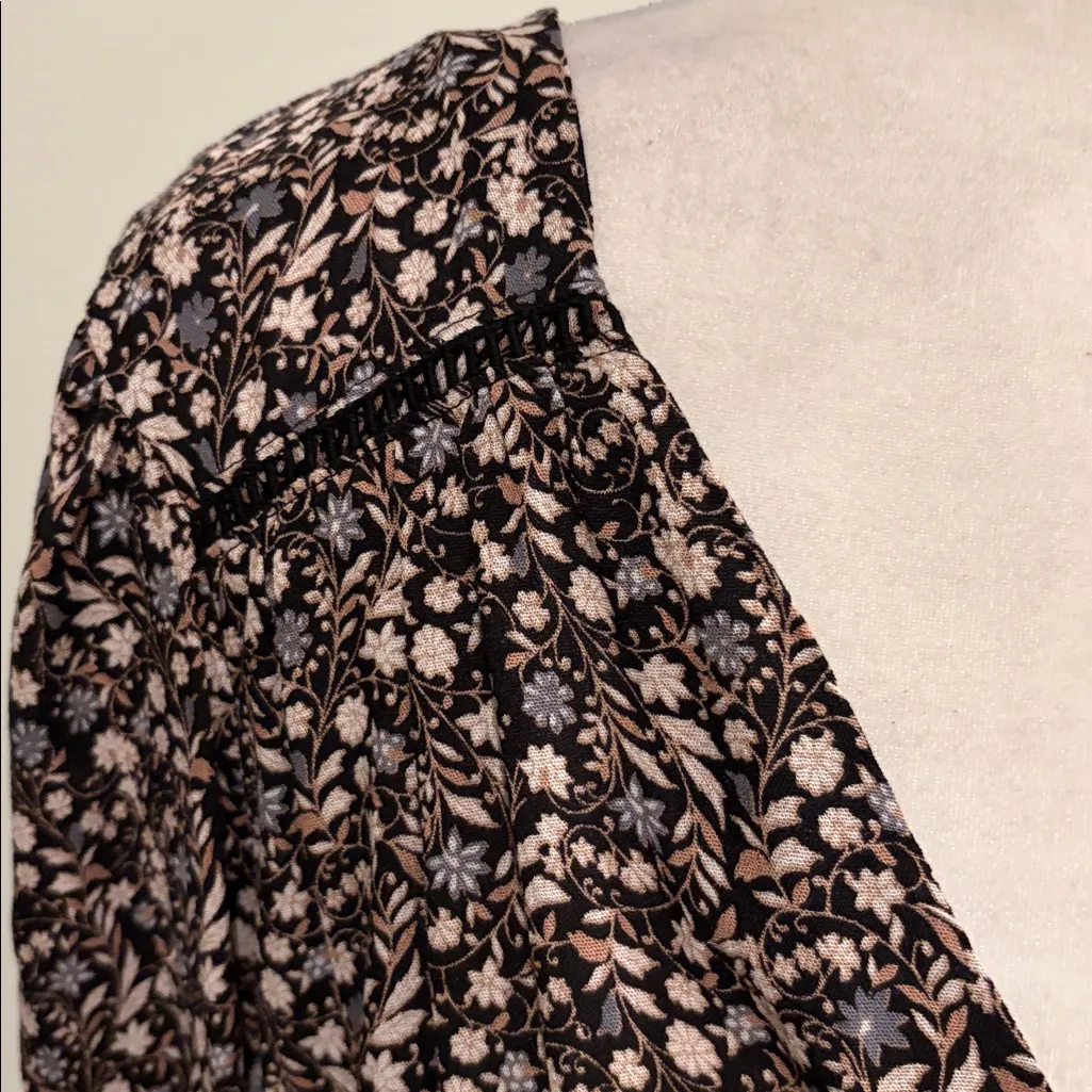 New With Tags Evereve Roan & Ryan Ezra Ladder Trim Top Sz M Black Size M - Image 2