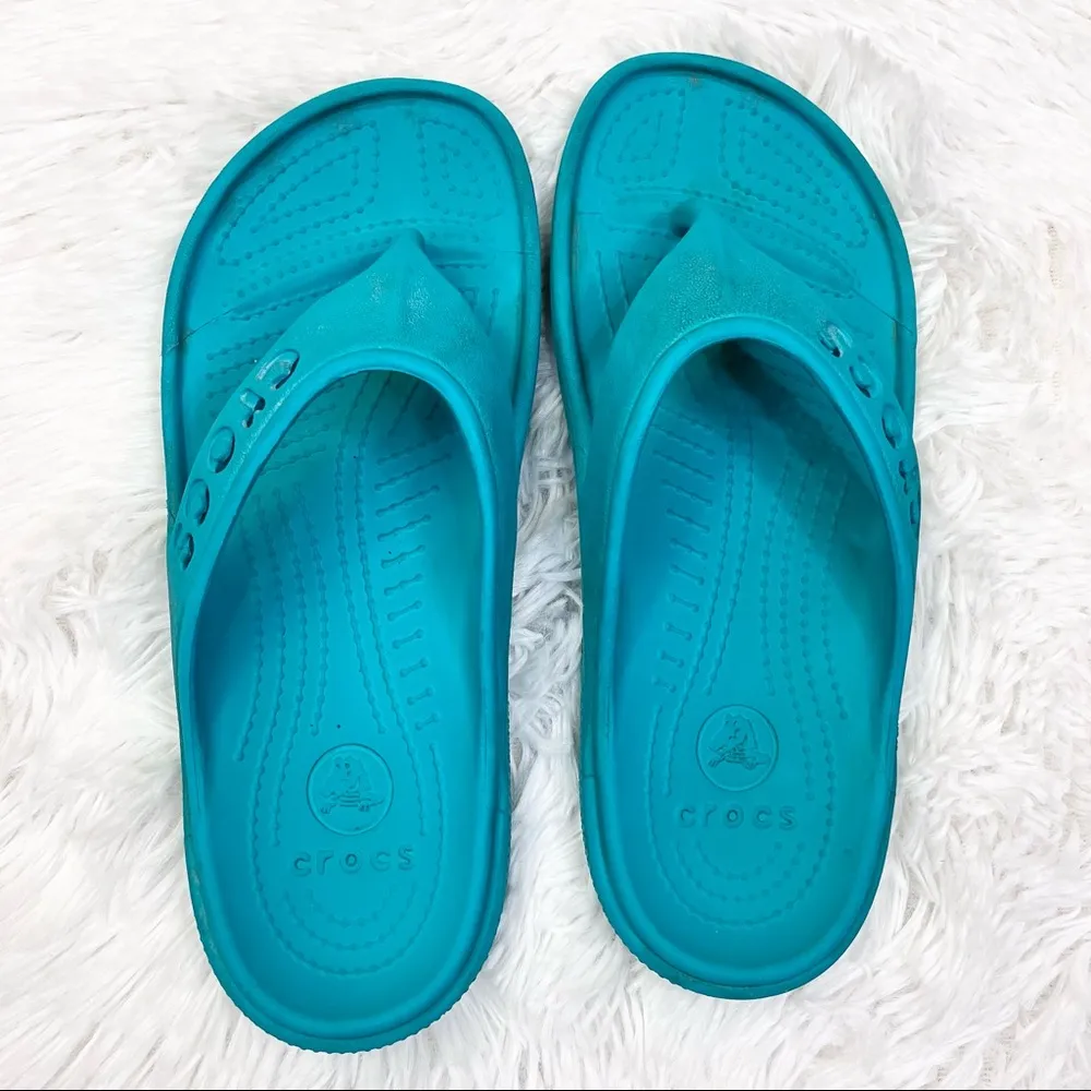 Baya Green Adult Flip Flop Sandals Unisex Men’s 4, Women’s 6 - Image 4