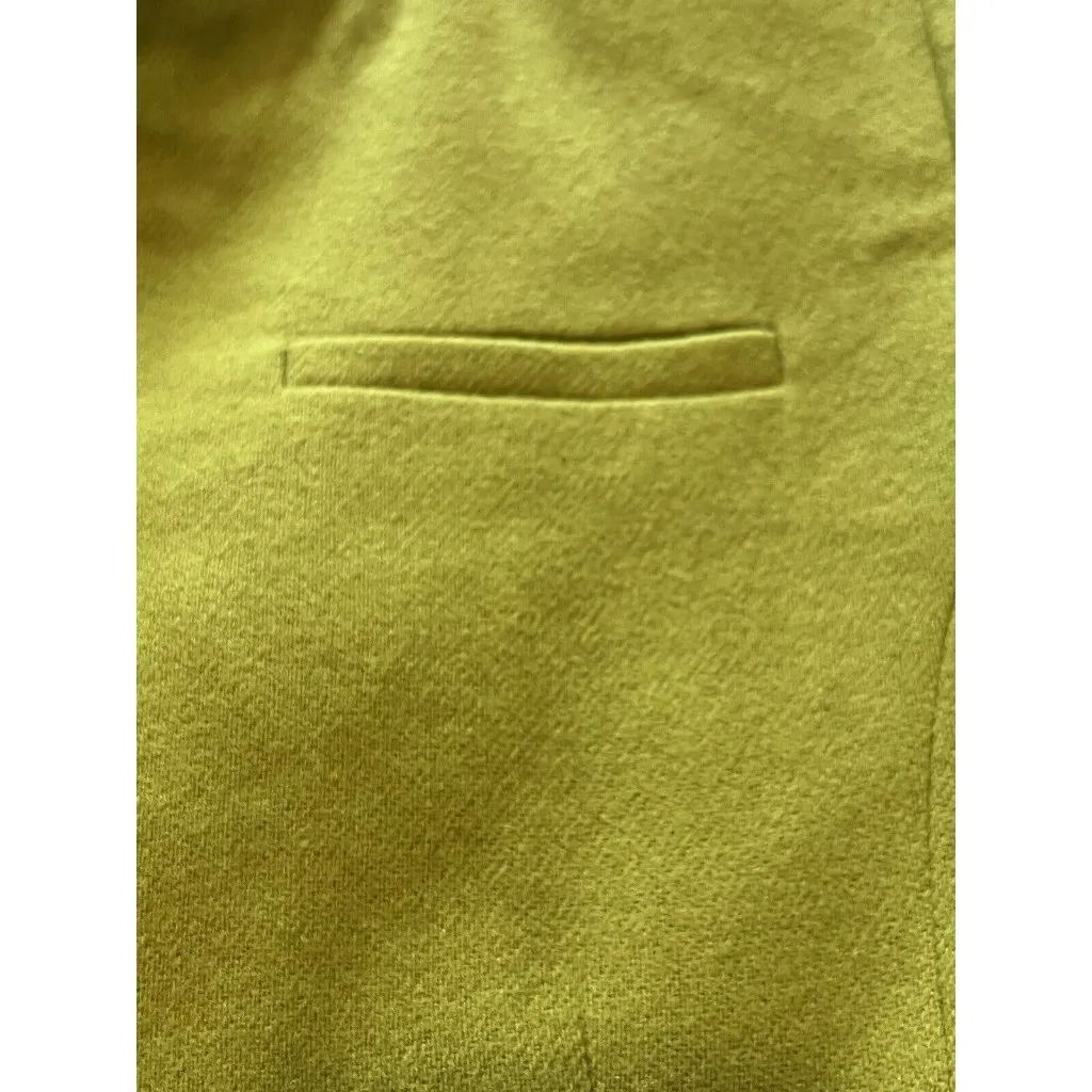 J.G. Hook Women Wool Zip Up Coat‎ Blazer Size 12P Classic Career Professional Green - Image 12