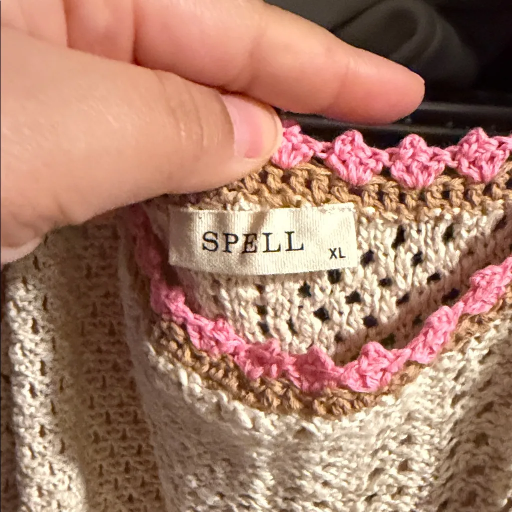 SPELL Coastal Granny Midi Dress Size XL - Image 2