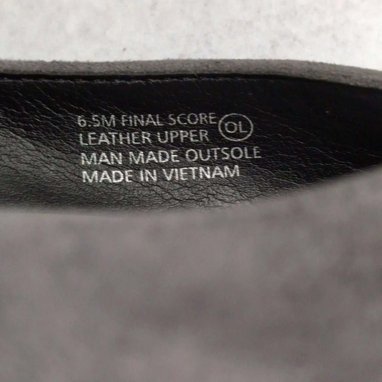 Aerosoles Grey Final Score Mary Jane Buckle Strap Comfort Suede Ballet Flats 6.5 Black - Image 13