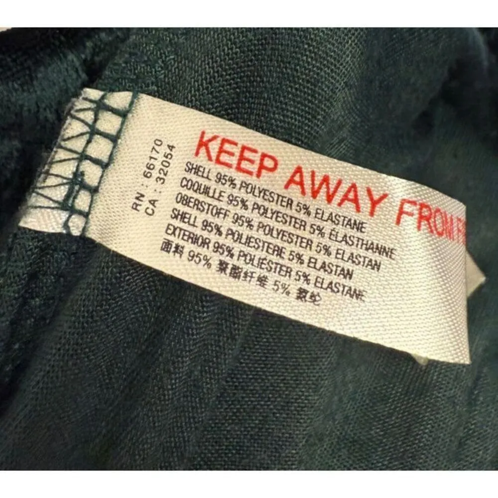 Anthropologie Saturday Sunday Olive Green Velvet Velour Casual Jogger Pants M‎ - Image 8