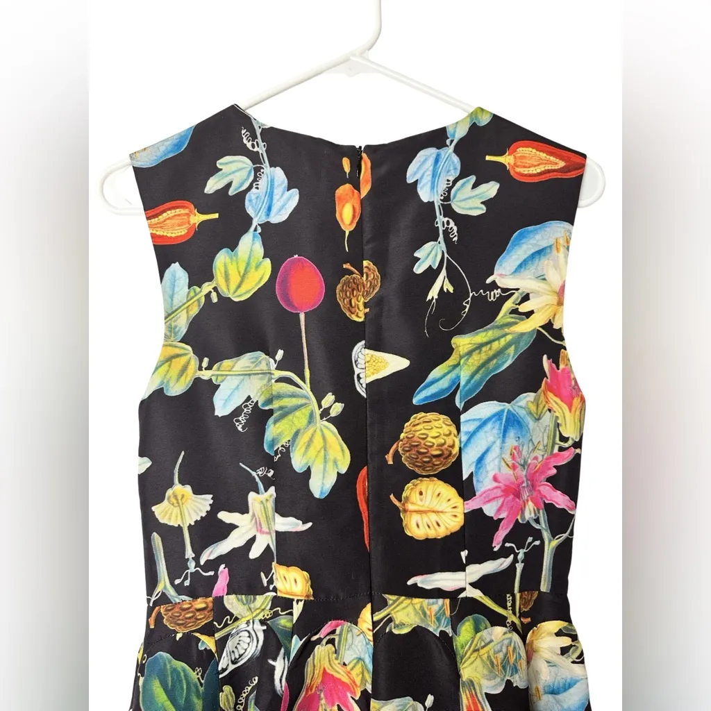 Camilla & Marc Cosmic‎ Gardens Revival Dress Womens Size 4 Floral Mini Coquette - Image 5