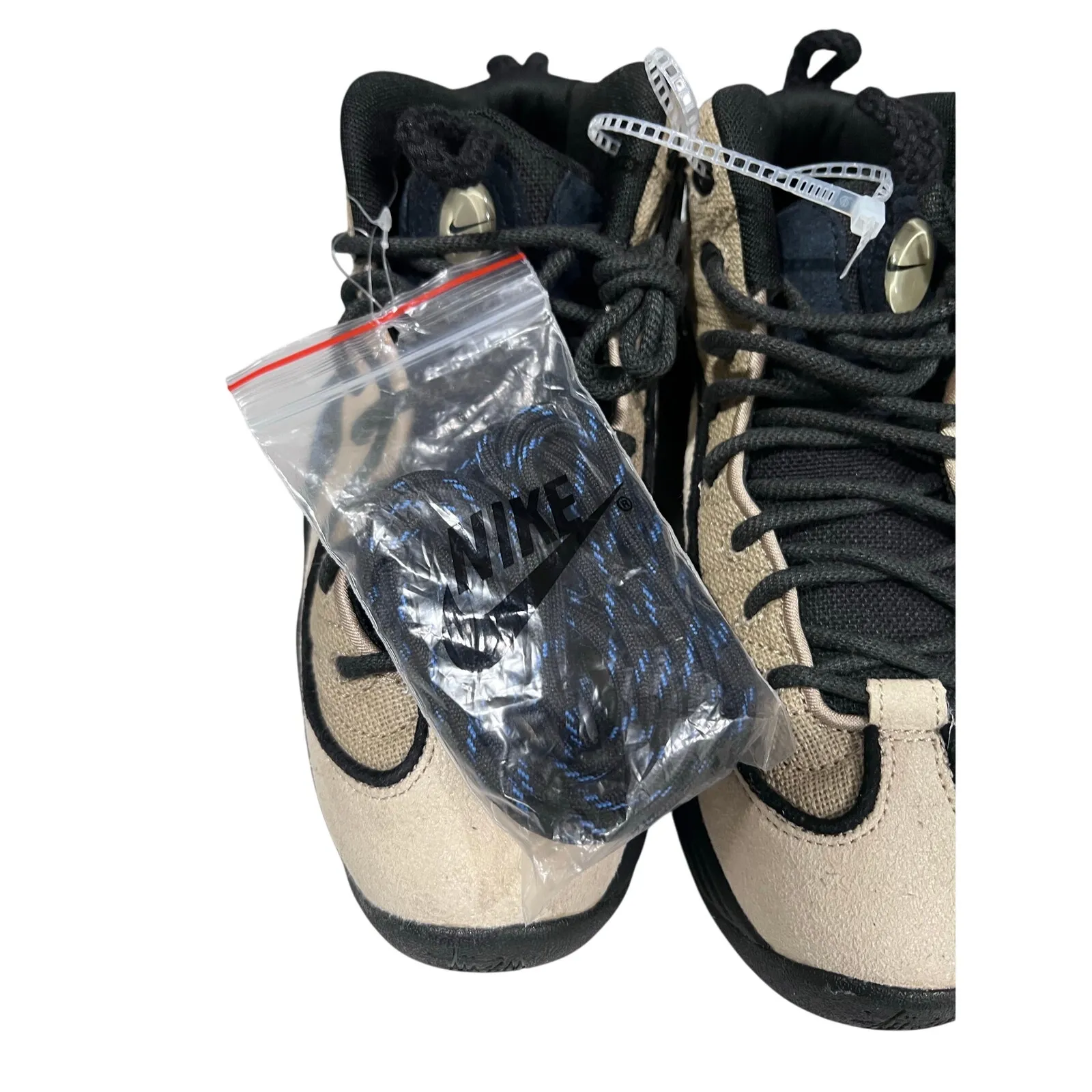 Nike Air Penny 2 x Stussy Fossil Black DX6934-200 Size 6 Men / 7.5 Women New - Image 11