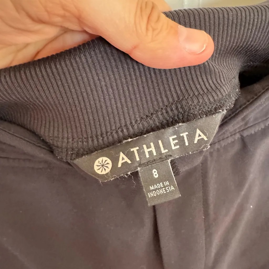 Athleta  Brooklyn mid rise black ankle pant size 8. - Image 5
