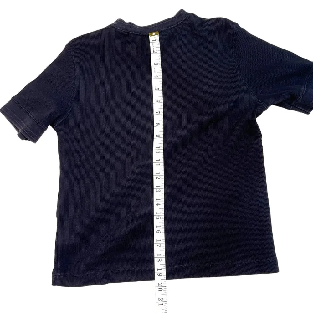 Ralph Lauren  Petite Medium Blue100% Cotton Short Sleeve T-shirt 88e - Image 5