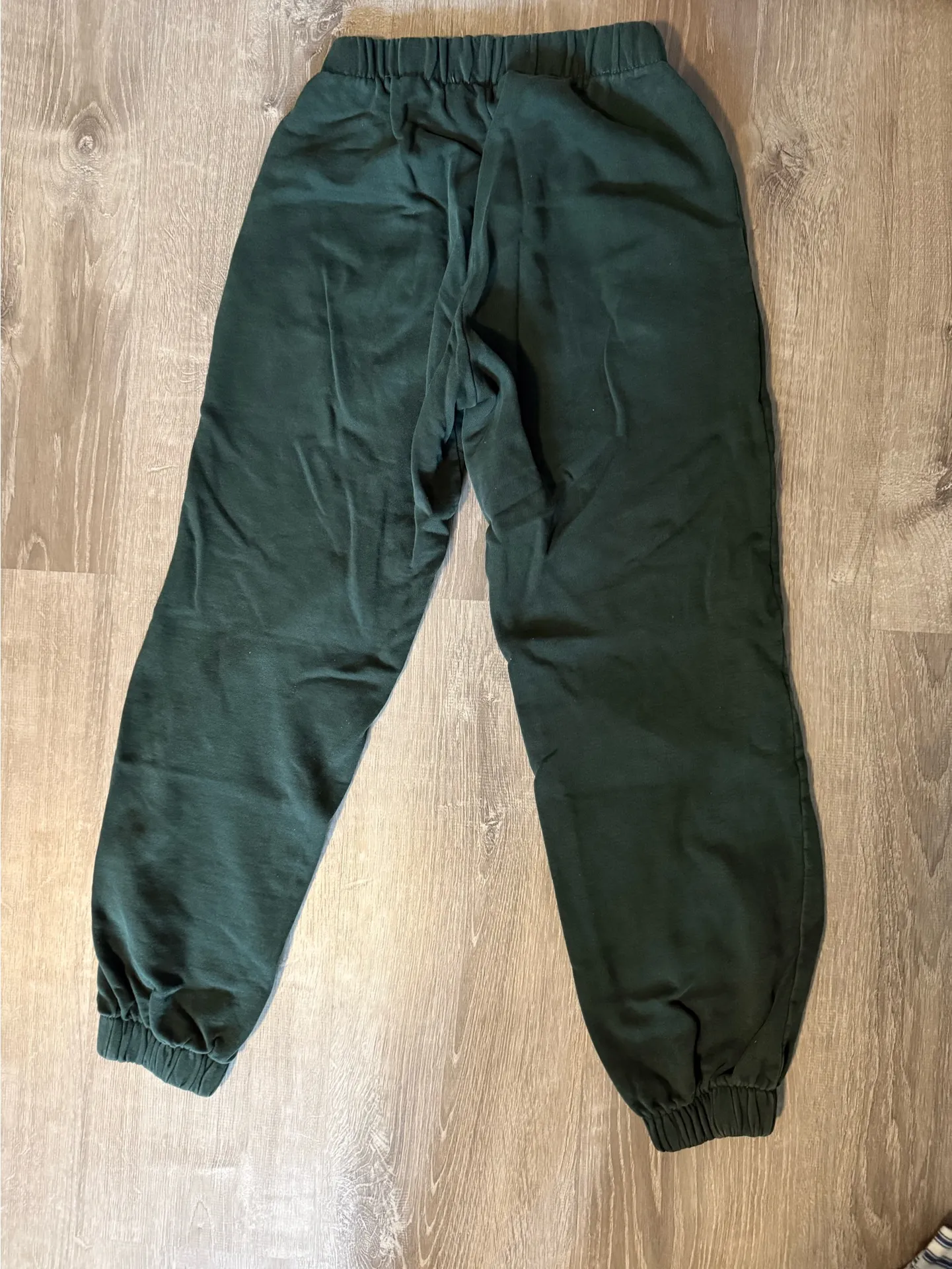 Brandy Melville Dark Green Sweatpants  - Image 2