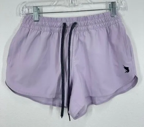 Salt Life Women's Athletic Running Shorts Lilac Purple Drawstring Small S - Image 1