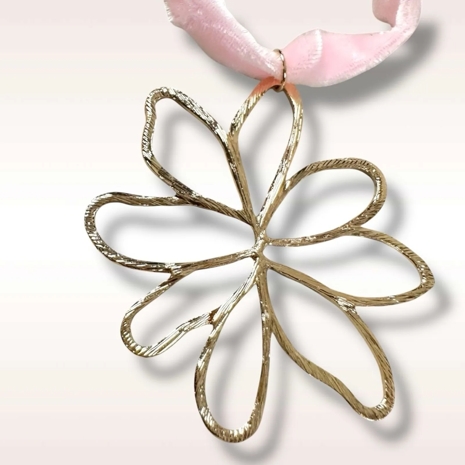 Free People Annabelle Choker & Lulu Dangles Set Blush Pink Fairy Dainty  NWT - Image 10