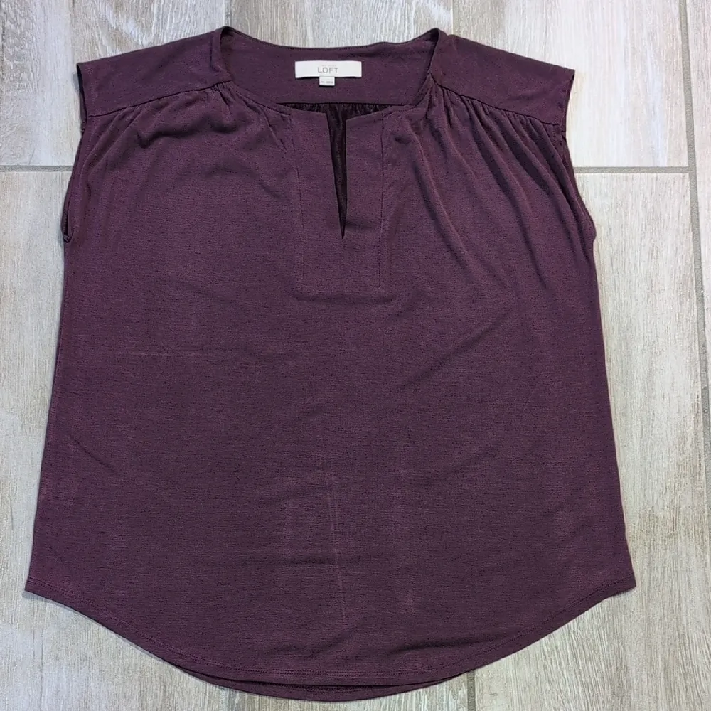 Loft Slitneck Sleeveless Top | Loft Loose fit  Sleeveless Shirt - Image 7