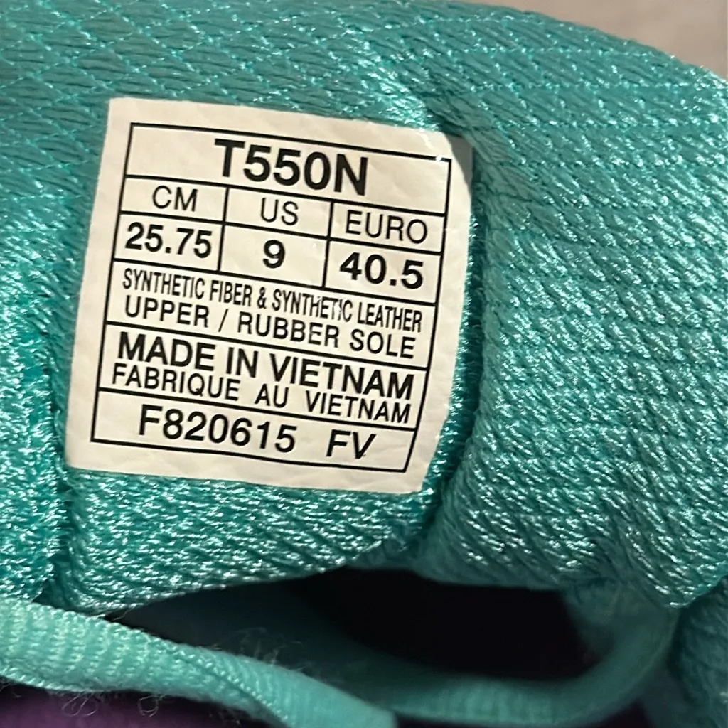 ASICS GT-2000 3‎ Women's Running Shoes Black Teal Purple T550N Size 9 - Image 12