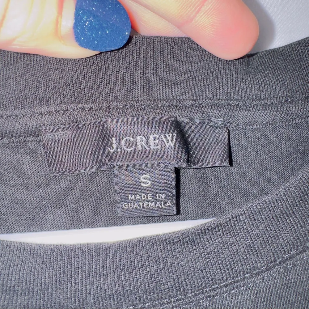 J. Crew Black Short Sleeve Tiered Cotton Mini Dress size small - Image 3