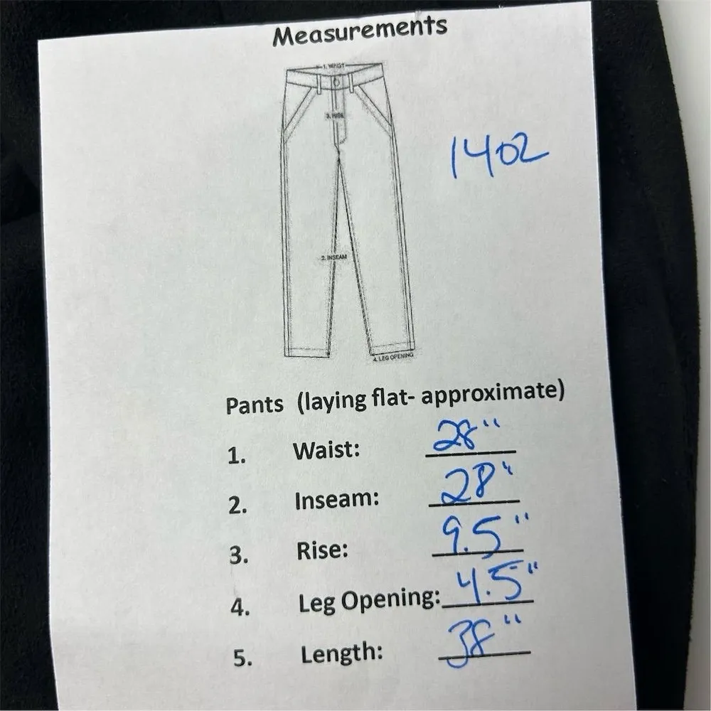 Tahari Women's Faux Suede Black Dress Pants Size S Straight Leg Pull-on Pants - Image 10