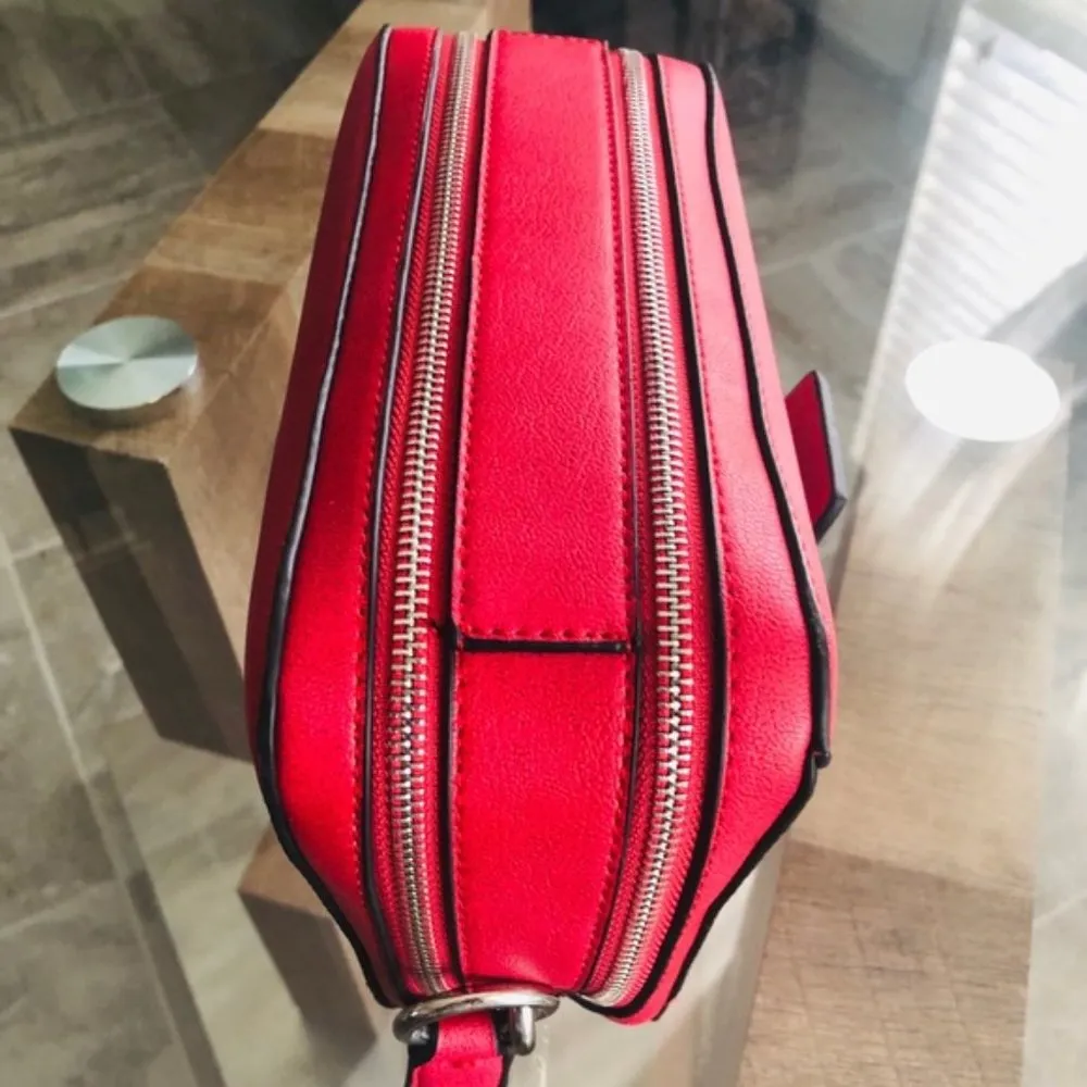 BCBGeneration Crossbody Bag Elle Shoulder Pomegranate Red NWT $148.00 - Image 12