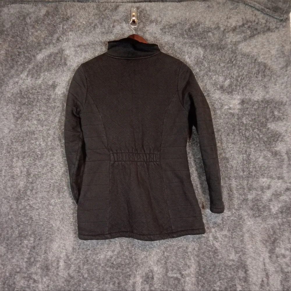 carollura women's Quilted jacket high neck size Medium women - Image 3