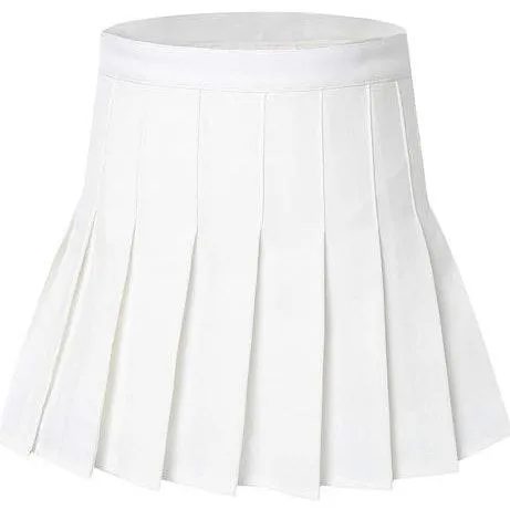 White Cheer/Tennis Skirt Size L - Image 2