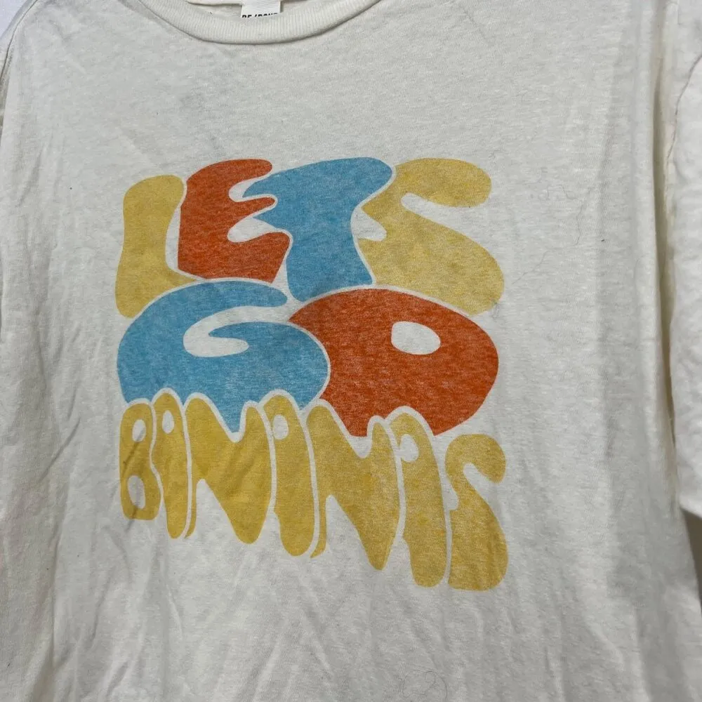 NWT RE/DONE x LET'S GO BANANAS TEE SZ SMALL - Image 3