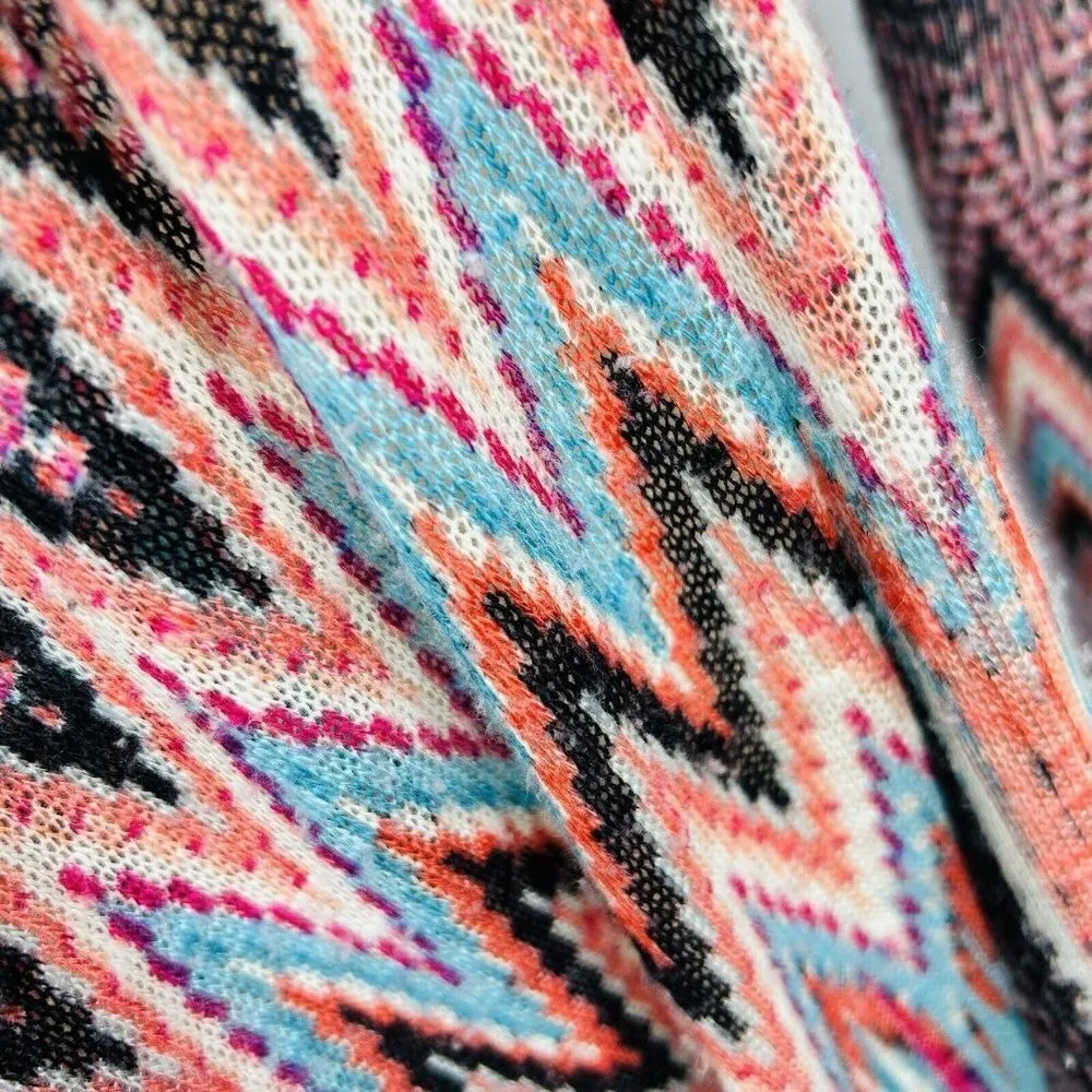 Red Camel  Cardigan Duster Lightweight Open-Front Sweater Stretch Women’s Size S - Image 10