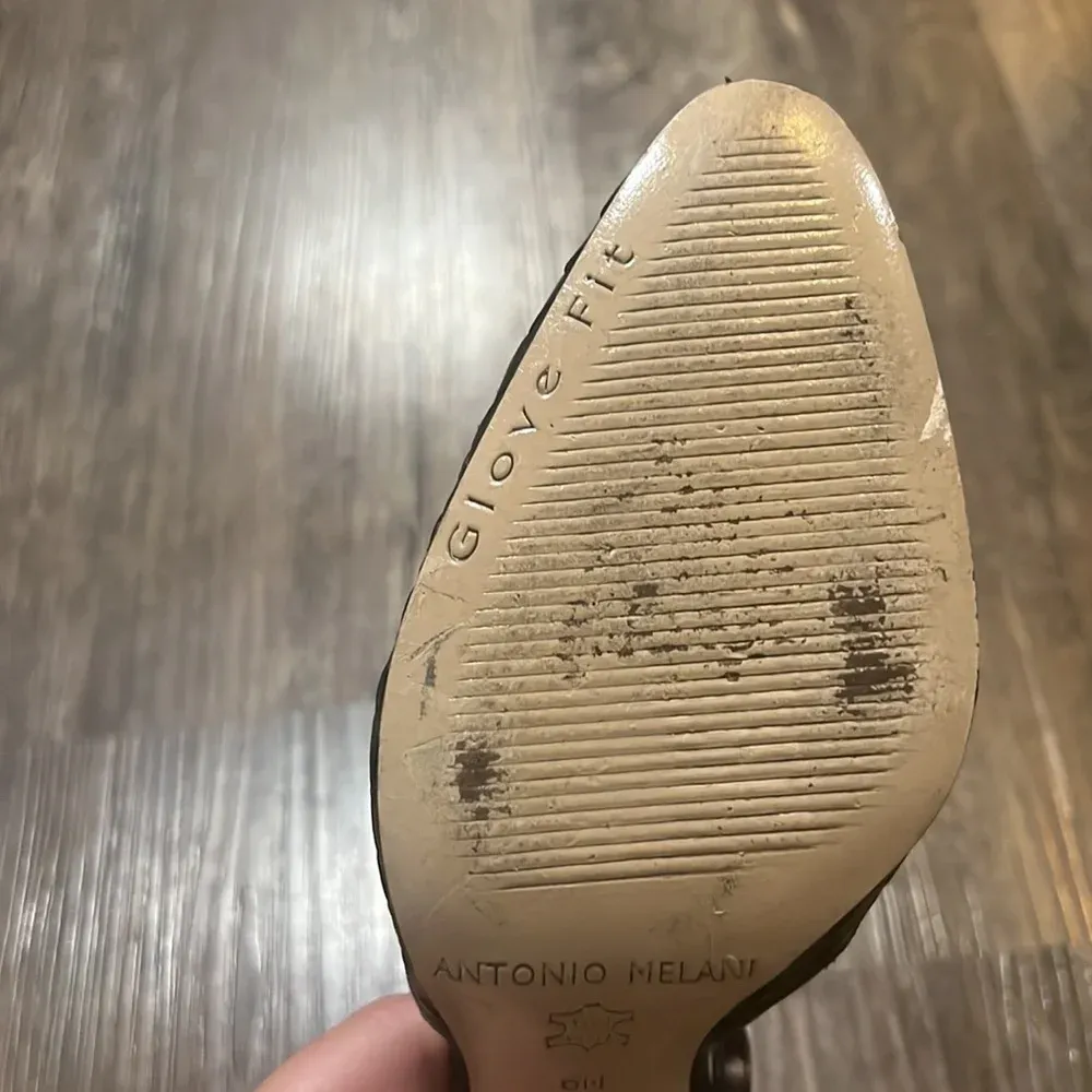 WILL NOT TAKE LESS  Classy Woven-Like Antonio Melani Heels - Image 10