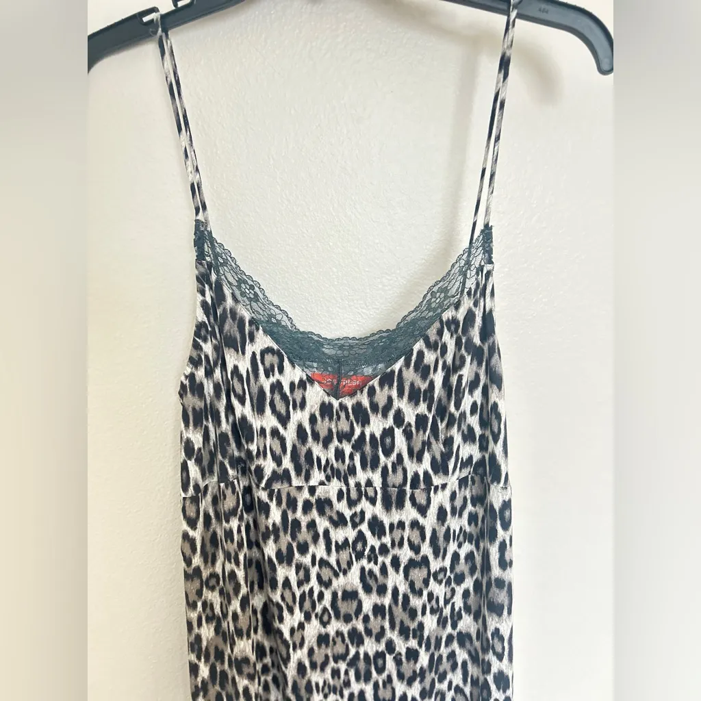 NWOT Animal Print Camisole/Slip, size LG - Image 3