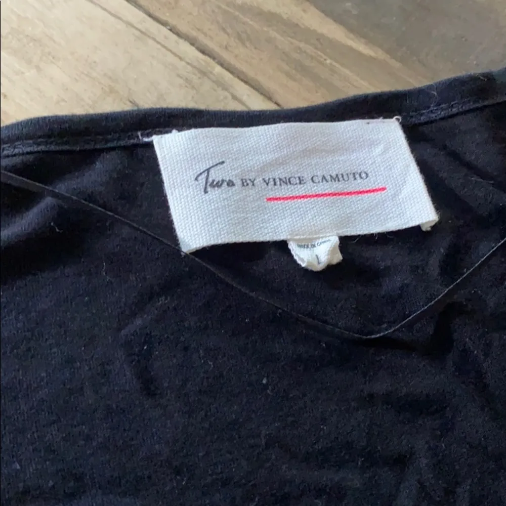 Black and studded shirt by Vince Camuto - Image 2