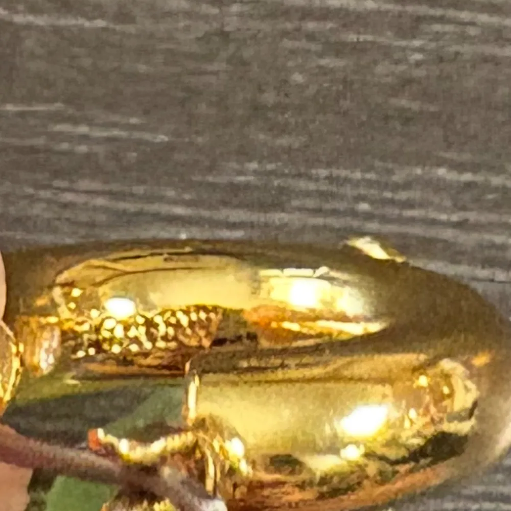 J. Crew Gold & Green Huggie Hoop Earrings - Image 4