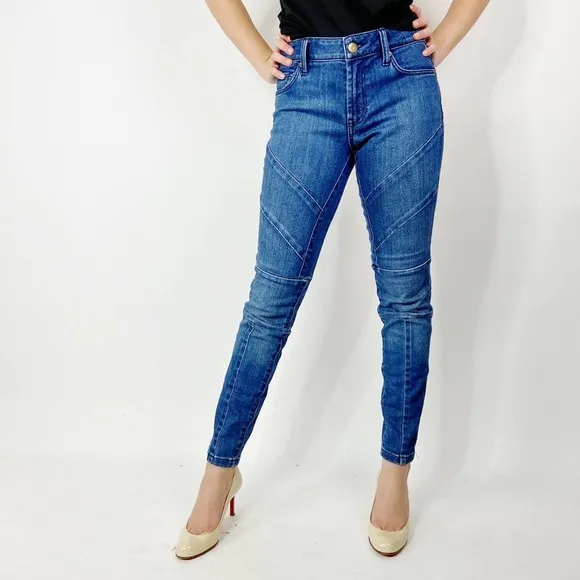 BURBERRY Arno Moto Skinny Jeans - Image 16