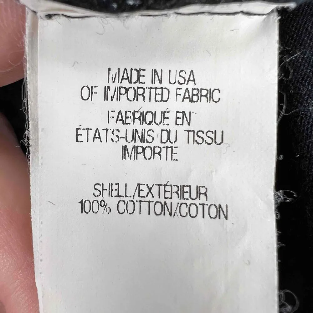 Theyskens' Theory Dress Gray Black Velvet Patterned Short Sleeve Crew Neck Small - Image 7