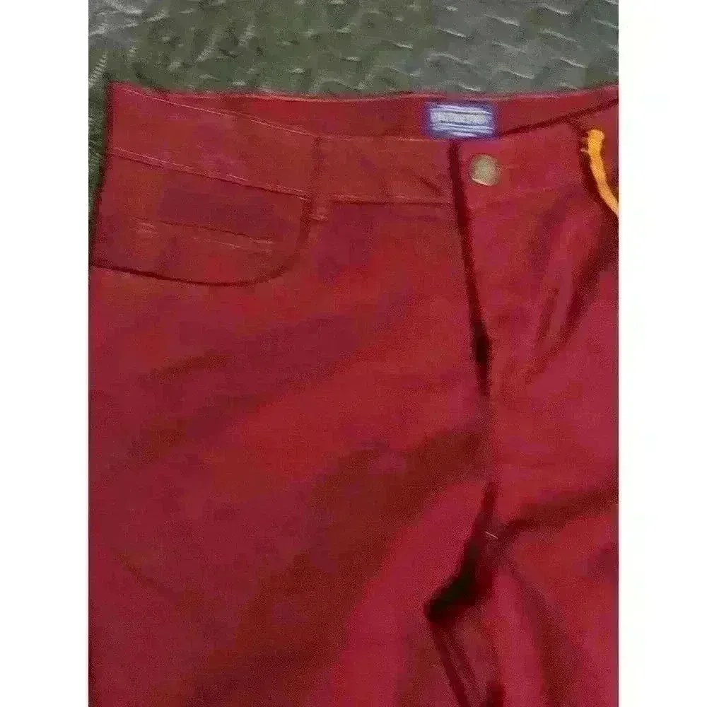 NWT Women’s Pendleton Red Classic Pants, size 8 - Image 2