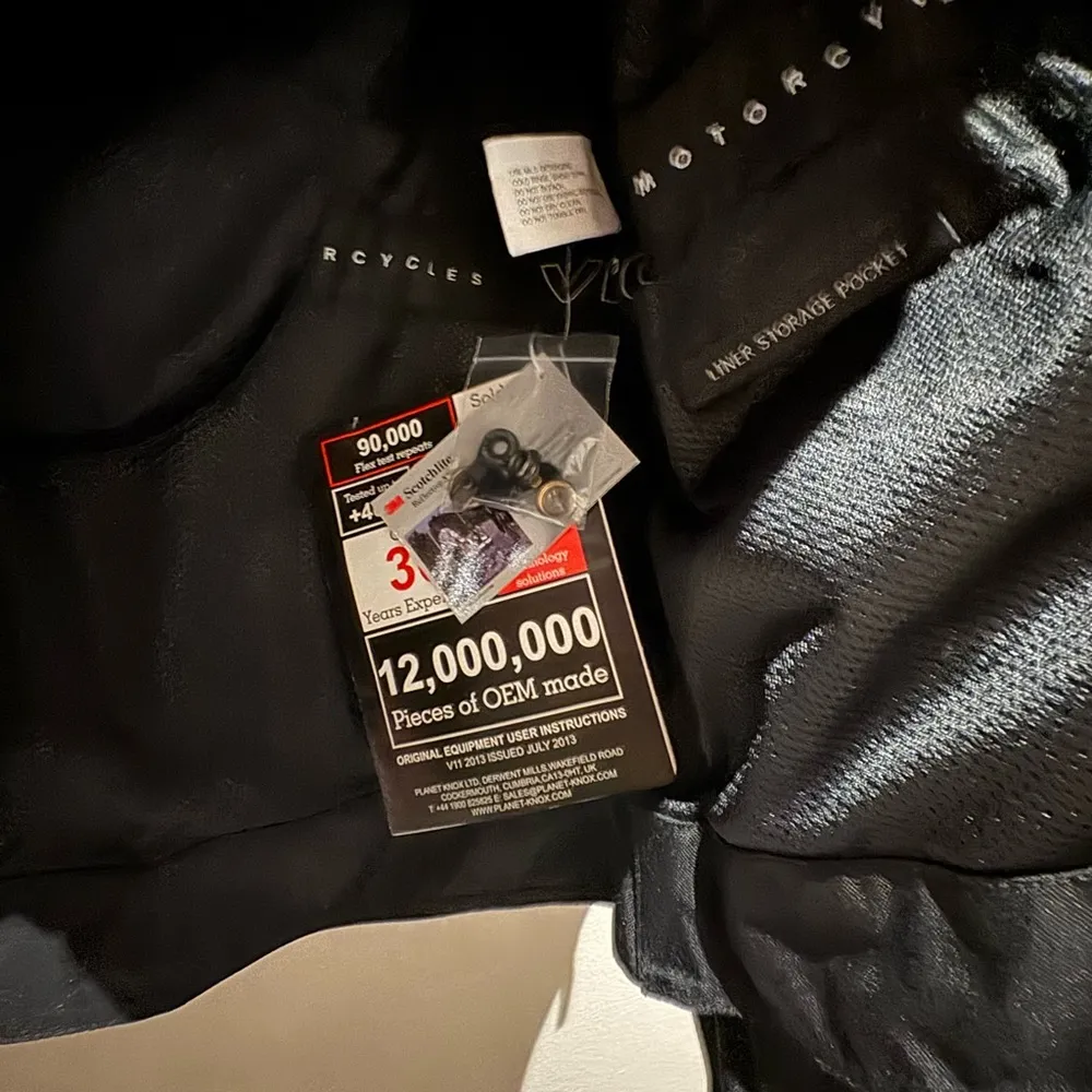 Victory Motorcycles NWT padded mesh style racing jacket size medium - Image 6