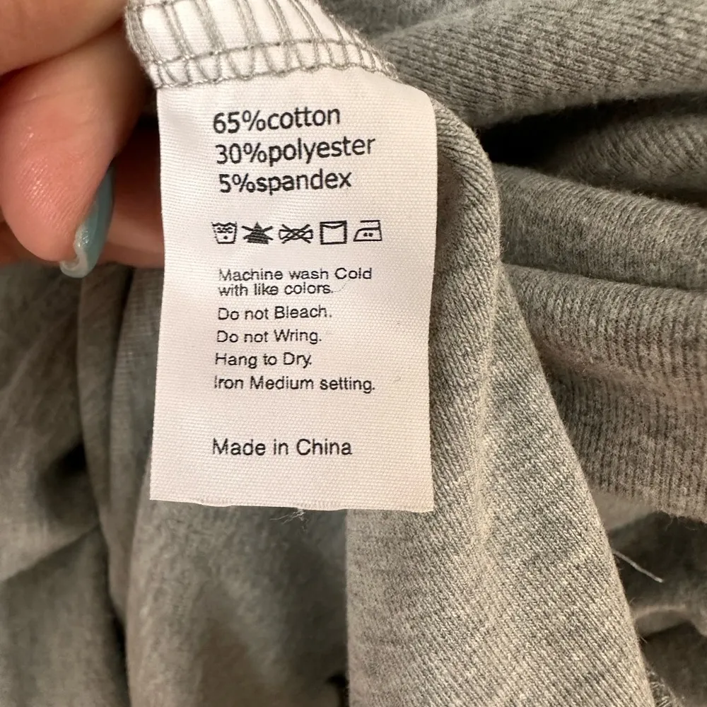 MICHELLE MAE Funnel Neck Gray - Image 7